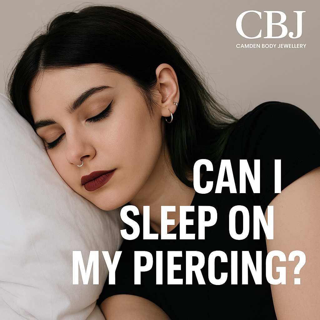 Can I Sleep on My Piercing?