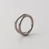 Hinged Segment Ring Double Stack in Silver - Titanium - Camden Body Jewellery