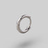 Classic Hoop in Silver - Titanium - Camden Body Jewellery