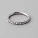 Hinged Segment Ring Side Bump Cut - Titanium - Camden Body Jewellery