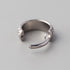 Hinged Segment Ring Large Bump Cut - Titanium - Camden Body Jewellery