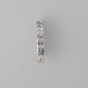 Hinged Clicker Belly Button Ring Tyre Tracks in Silver - Titanium - Camden Body Jewellery