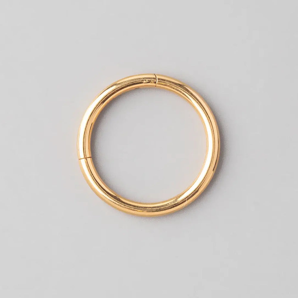 Clicker Ring in Gold - Titanium