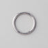 Segment Hoop in Silver - Titanium - Camden Body Jewellery