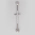 Industrial Barbell with CZ PV on Cross Shape in Silver - Titanium - Camden Body Jewellery