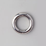 Large Size Segment Ring in Silver - Titanium - Camden Body Jewellery
