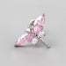 Dragonfly Labret in Pink - Titanium - Camden Body Jewellery